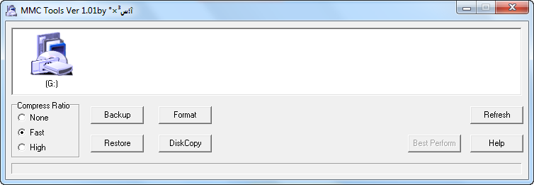 Download MMC format utility software